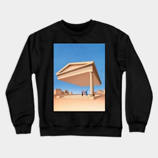 guy billout one column Crewneck Sweatshirt